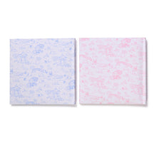 Load image into Gallery viewer, Animal Toile Fabric Cover Photo Album-Pink Thank Heavens For Little Girls OR Blue Thank Heavens for Little Boys