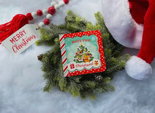 Load image into Gallery viewer, Baby’s First Christmas Book With Greeting Card