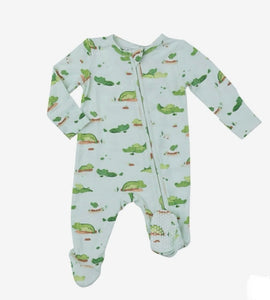 Alligator 2 Way Zipper Footie