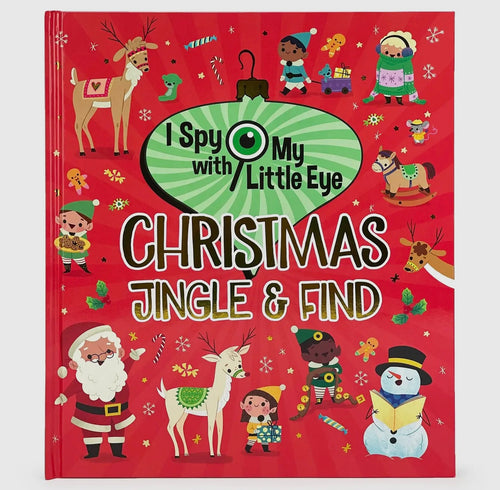 Christmas Jingle & Find (I Spy with My Little Eye) Book