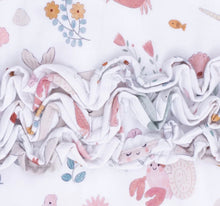 Load image into Gallery viewer, Angel Dear Garden Sea Creatures-2 Way Zipper Ruffle Back Pajama Footie