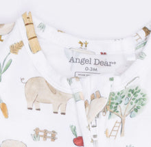 Load image into Gallery viewer, Angel Dear Cute Farm Animals Unisex 2 Way Zipper Pajama Footie