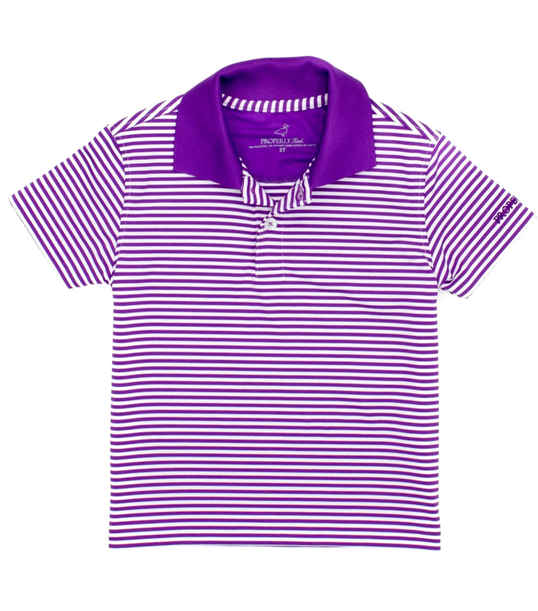 Boys Dallas Polo Purple