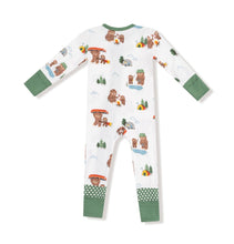 Load image into Gallery viewer, Bigfoot Camping -2 Way Zipper Romper