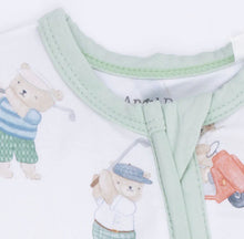 Load image into Gallery viewer, Angel Dear Golfing Teddy Bears-Convertible Pajama Romper