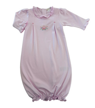 Load image into Gallery viewer, Premier Pastel Gardens White/Pink Hand Emb. Gown