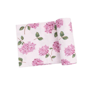 SWADDLE BLANKET - HYDRANGEAS - 45X45