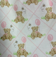 Load image into Gallery viewer, Teddy Bear Pink Dress With Diaper Cover