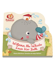 Load image into Gallery viewer, Bababoo &amp; Friends: Wilma the Whale Loves Her Bath Board Book