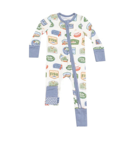 2 WAY ZIPPER ROMPER - BAIT SHOP SIGNAGE