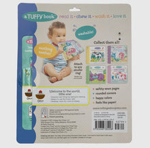 Load image into Gallery viewer, Mermaids First Words Tuffy Teether Book 0+ Months