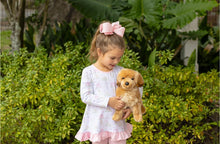 Load image into Gallery viewer, Puppy Pals Ruffle Pants Set