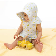 Load image into Gallery viewer, Angel Dear Lovely Lemons Wide Brim Sun Hat