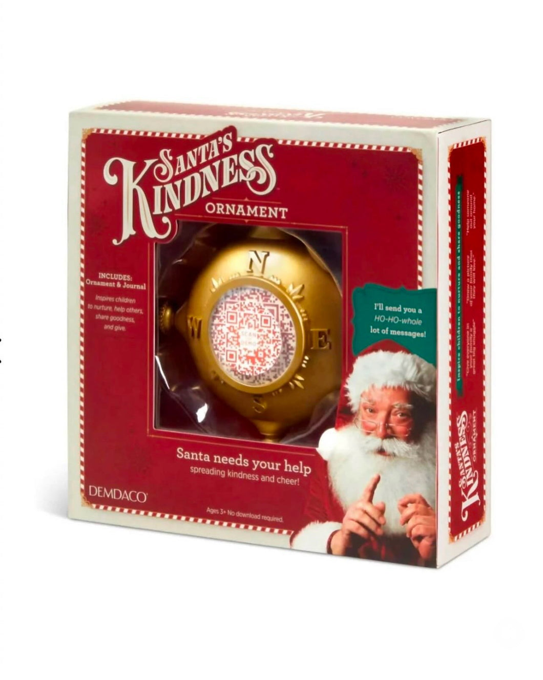 Santa’s Kindness Ornament