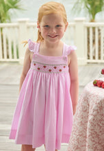 Load image into Gallery viewer, Smocked Lizzy D Dress- Strawberries