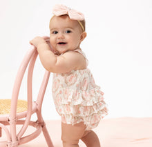 Load image into Gallery viewer, Angel Dear Cameo Ballet Shoes-Ruffle Sunsuit Bubble