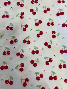 Cherry Print Turtleneck