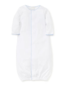 White/Blue New Premier Basics Converter Gown