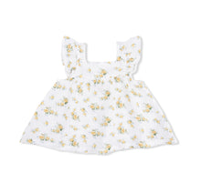 Load image into Gallery viewer, Angel Dear Sunshine Roses Pinafore &amp; High Waisted Bloomer Set