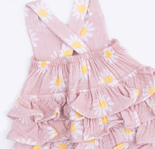 Load image into Gallery viewer, Angel Dear Caitlyn Daisy Ruffle Sunsuit Bubble