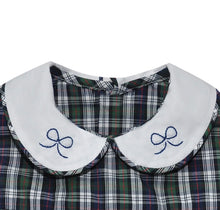 Load image into Gallery viewer, Baby Sen Cayden Plaid Dress With Bows