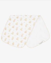 Load image into Gallery viewer, Kissy Kissy’s Pima Cotton Teddy Bear Time Burp Cloth
