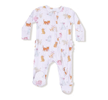 Load image into Gallery viewer, Fancy Pants-2 Way Zipper Ruffle Back Footie