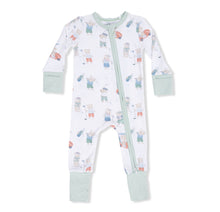 Load image into Gallery viewer, Angel Dear Golfing Teddy Bears-Convertible Pajama Romper