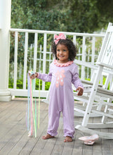 Load image into Gallery viewer, Ballet Slipper Appliqué Romper