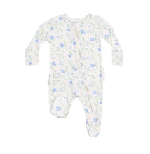 Load image into Gallery viewer, 2 WAY ZIPPER RUFFLE BACK FOOTIE - SWEET VINES