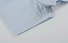 Load image into Gallery viewer, Blue Fuzzy Bunny Shortall
