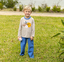 Load image into Gallery viewer, Sports Appliqué Pants Set