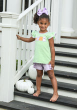 Load image into Gallery viewer, Halloween Ruffle Appliqué Short Set