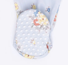 Load image into Gallery viewer, Angel Dear Country Stitch Floral-2 Way Ruffle Back Zipper Pajama Footie
