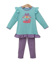 Load image into Gallery viewer, Carousel Appliqué Pants Set