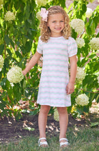 Load image into Gallery viewer, Printed T-Shirt Dress- Squiggle Striped