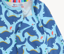 Load image into Gallery viewer, Necks Generation Dinosaur Magnetic Me Footie Pajamas