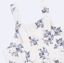 Load image into Gallery viewer, Angel Dear Belle Rosette Dot-Peplum Tank with Smocked Waist Pants