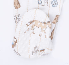 Load image into Gallery viewer, Angel Dear Cowboy Nursery-2 Way Zipper Pajama Footie