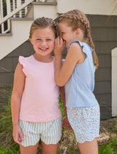Load image into Gallery viewer, Scallop Short-Meriwether Stripe