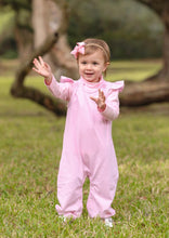 Load image into Gallery viewer, Caroline Ruffle Sleeve Romper-Light Pink
