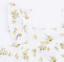 Load image into Gallery viewer, Angel Dear Sunshine Roses Pinafore &amp; High Waisted Bloomer Set