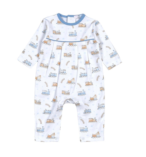 Choo Choo Pima Cotton Romper