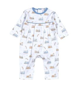 Choo Choo Pima Cotton Romper