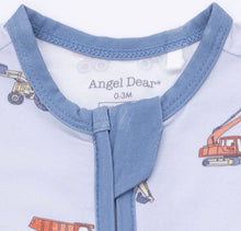 Load image into Gallery viewer, Angel Dear Construction Vehicles Convertible Pajama Romper