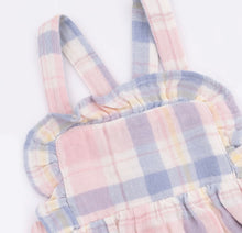 Load image into Gallery viewer, Angel Dear Dusty Pink Plaid-Oxford Bubble