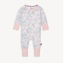 Load image into Gallery viewer, Emily Ruffled Footie Or Coverall Magnetic Me