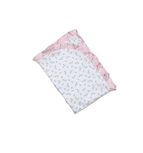 Load image into Gallery viewer, Bella Pink Floral Receiving Blanket