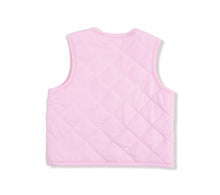 Load image into Gallery viewer, Romance Rose Quilted Vest with Heart Pocket