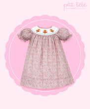 Load image into Gallery viewer, Smocked Turkey Floral Bishop